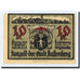 Banknote, Germany, Rastenberg, 10 Pfennig, porte, 1921, 1921-09-01, UNC(63)