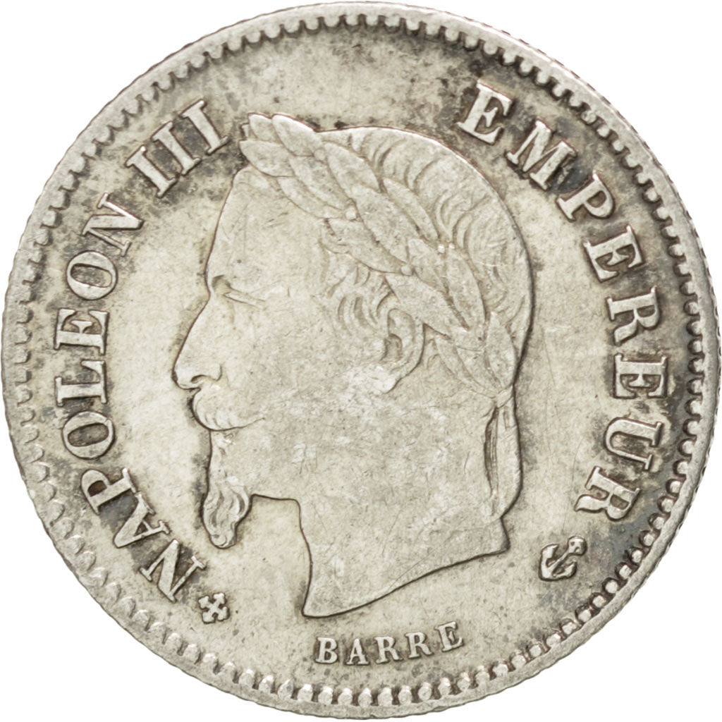 Coin, France, Napoleon III, Napoléon III, 20 Centimes, 1867, Strasbourg