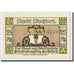 Banknote, Germany, Stassfurt, 25 Pfennig, Ecusson, 1921, 1921-09-01, UNC(63)