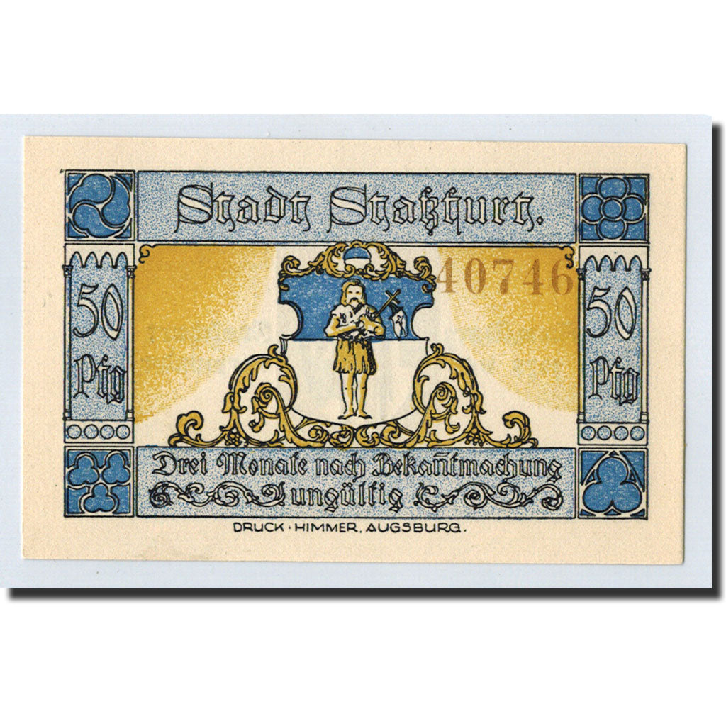 Banknote, Germany, Stassfurt, 50 Pfennig, Ecusson, 1921, 1921-09-01, UNC(63)