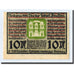 Banknote, Germany, Roda, 10 Pfennig, Ecusson, 1921, 1921-09-30, UNC(63)