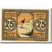 Biljet, Duitsland, Reinerz, 25 Pfennig, skieur, 1921, 1921-07-01, SPL