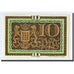 Banknote, Germany, Lingen Stadt, 10 Pfennig, Ecusson, O.D, Undated, UNC(63)