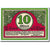 Biljet, Duitsland, Lunen Stadt, 10 Pfennig, personnage, 1921, 1921-04-12, SPL