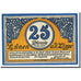 Banknote, Germany, Lunen Stadt, 25 Pfennig, personnage, 1921, 1921-04-12