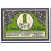 Banknote, Germany, Lunen Stadt, 1 Mark, chevalier, 1921, 1921-04-12, UNC(63)
