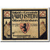 Banknote, Germany, Lauenstein, 25 Pfennig, château, 1921, Undated, UNC(63)