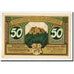 Banknote, Germany, Leutenberg, 50 Pfennig, personnage, 1921, Undated, UNC(63)