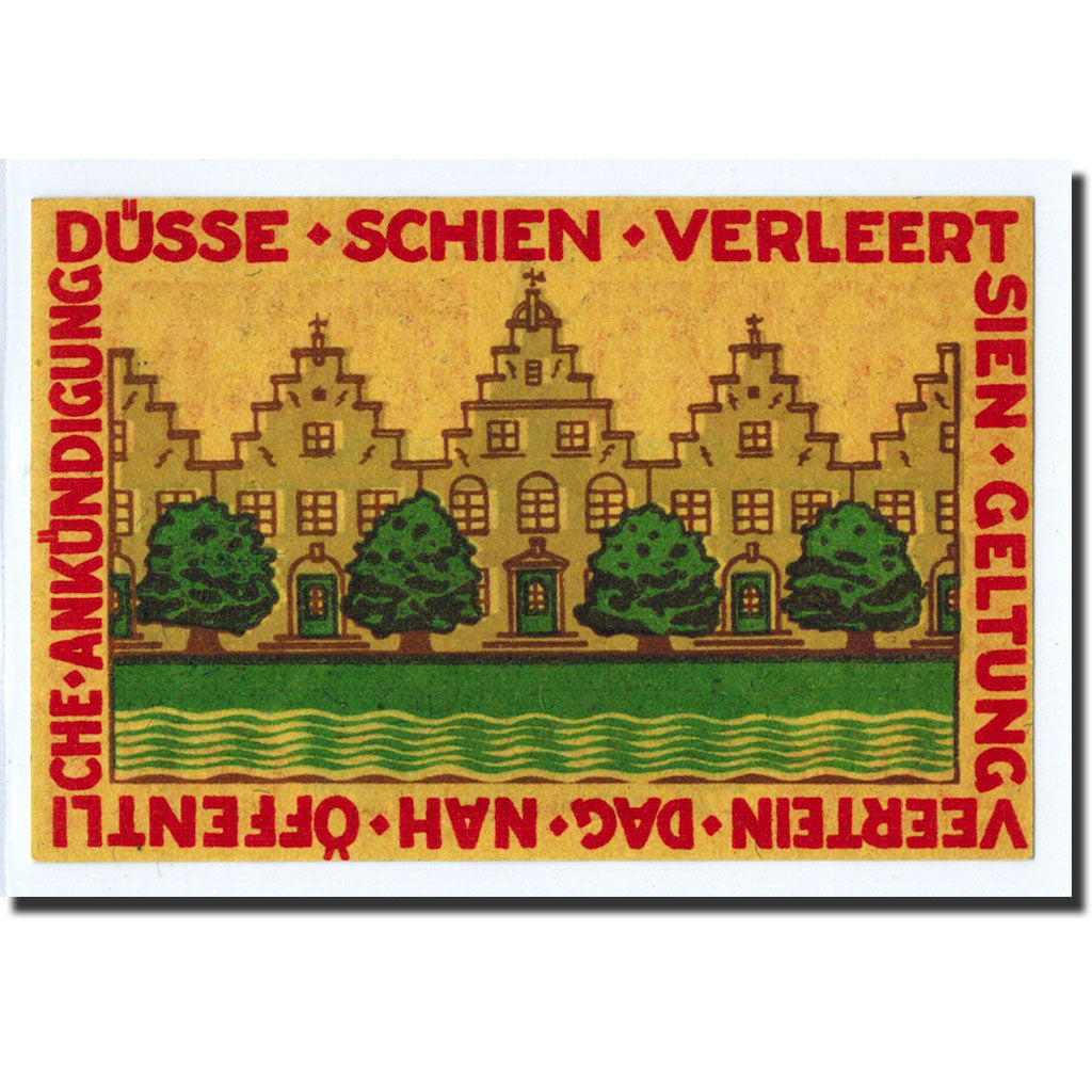Geldschein, Deutschland, Friedrichstadt Stadt, 50 Pfennig, Maison, 1921