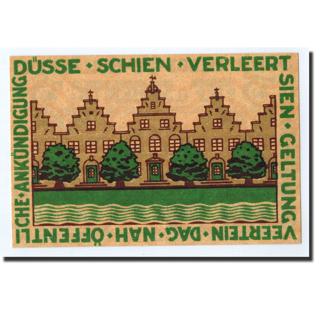 Banknote, Germany, Friedrichstadt Stadt, 75 Pfennig, Maison, 1921, 1921-08-27