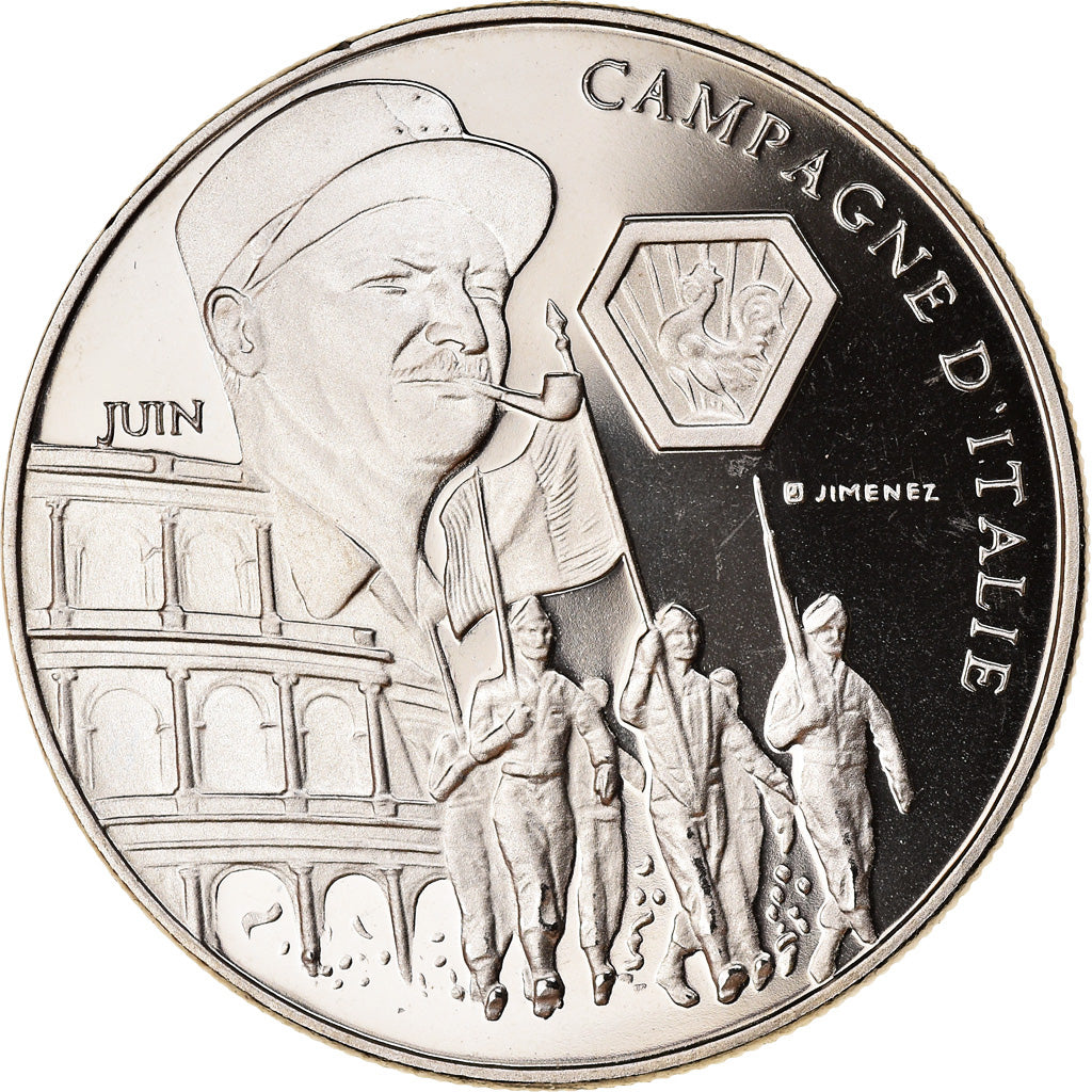 Frankrijk, Medaille, Seconde Guerre Mondiale, Campagne d'Italie, Politics