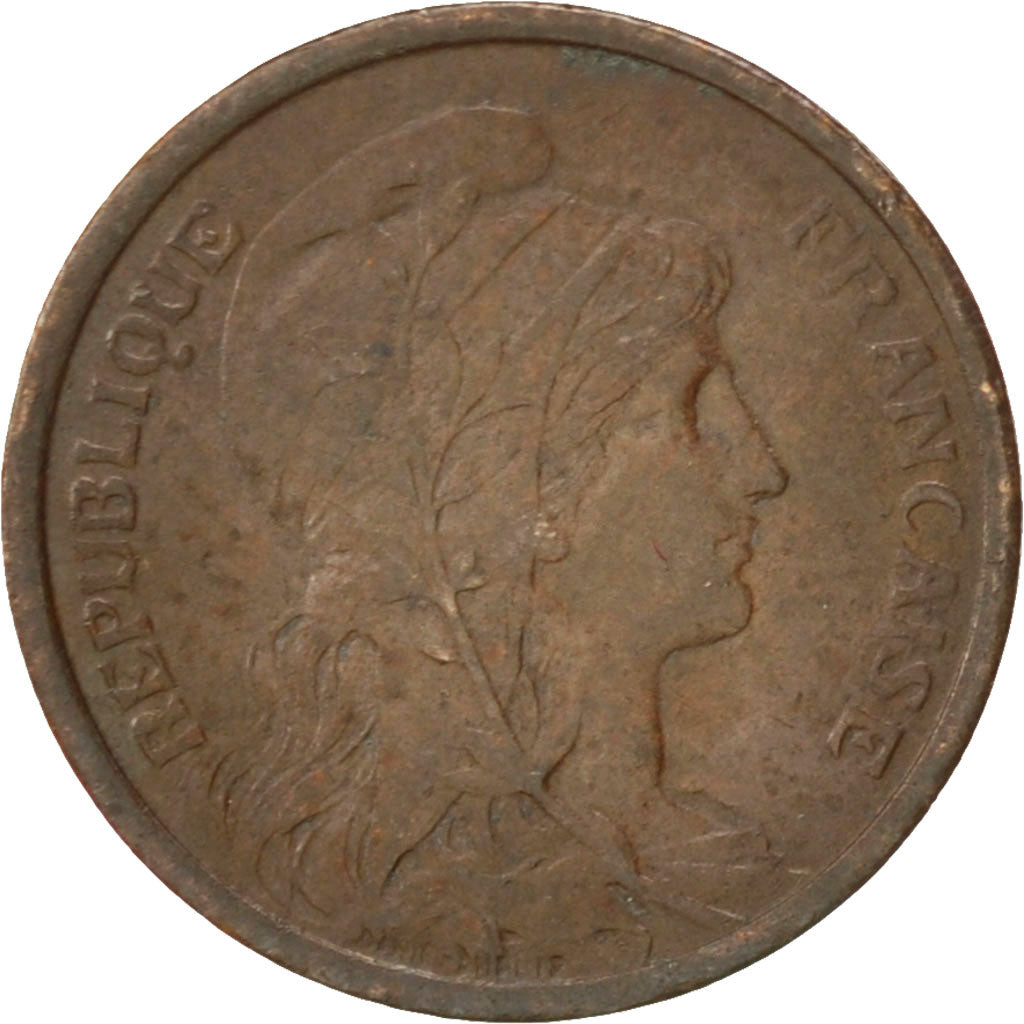 Coin, France, Dupuis, Centime, 1912, Paris, AU(50-53), Bronze, KM:840