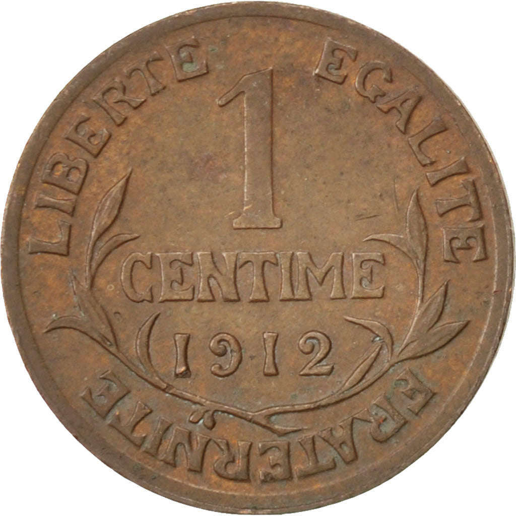Coin, France, Dupuis, Centime, 1912, Paris, EF(40-45), Bronze, KM:840