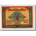 Banknote, Germany, Aken, 50 Pfennig, Animaux, 1921, UNC(63), Mehl:8.1