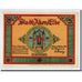 Banknote, Germany, Aken, 25 Pfennig, paysage, 1921, UNC(63), Mehl:8.1