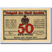 Banknote, Germany, Apolda, 50 Pfennig, Maison, 1921, 1921-08-01, UNC(63)