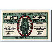 Billet, Allemagne, Ahrensbök, 25 Pfennig, paysage, 1920, SPL, Mehl:6.1