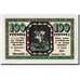 Banknote, Germany, Ahrensbök, 100 Pfennig, paysage, 1920, UNC(63), Mehl:6.1