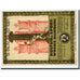 Banknote, Germany, Hamburg, 75 Pfennig, Monument, 1921, 1921-08-31, UNC(63)