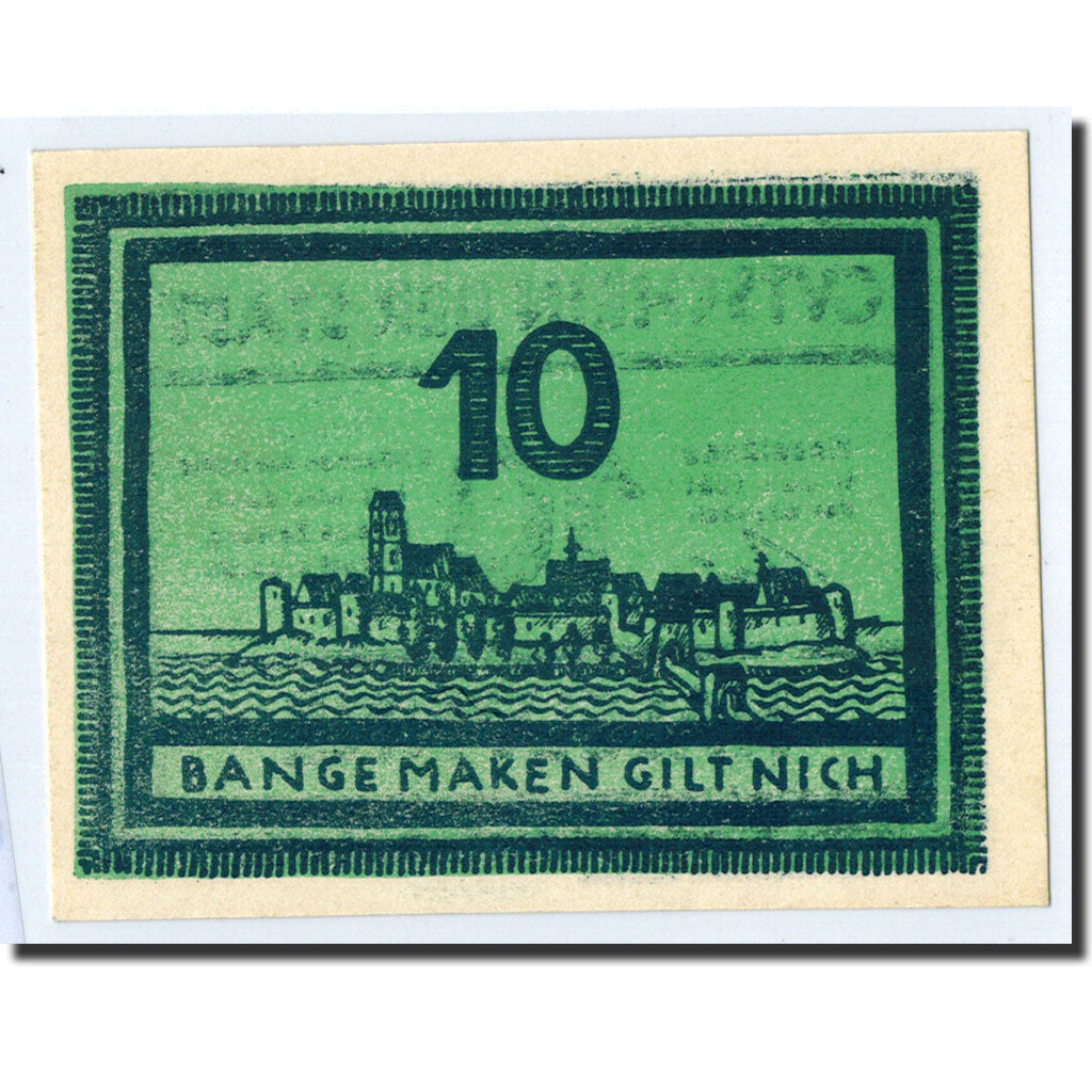 Banknote, Germany, Haselünne, 10 Pfennig, paysage, 1921, 1921-07-01, UNC(63)