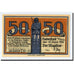 Billet, Allemagne, Halberstadt, 50 Pfennig, personnage 1, 1921, 1921-04-27, SPL