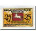 Banknote, Germany, Braunschweig, 25 Pfennig, cheval, 1921, 1921-05-01, UNC(63)