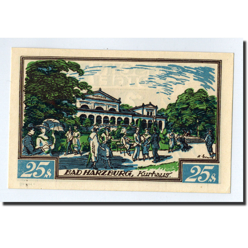 Banknote, Germany, Braunschweig, 25 Pfennig, cheval, 1921, 1921-05-01, UNC(63)