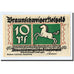 Billet, Allemagne, Braunschweig, 10 Pfennig, cheval, 1921, 1921-05-01, SPL