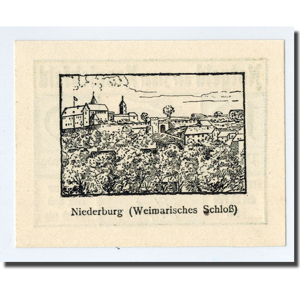 Billet, Allemagne, Kranichfeld, 10 Pfennig, Ecusson, 1921, 1921-02-22, SPL