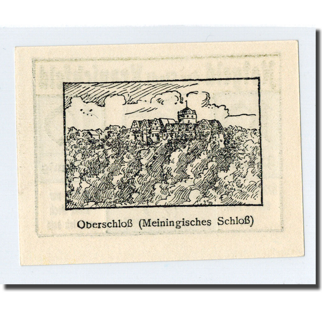 Banknote, Germany, Kranichfeld, 10 Pfennig, paysage, 1921, 1921-02-22, UNC(63)