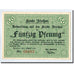 Banknote, Germany, Itzehoe, 50 Pfennig, personnage, 1920, 1920-08-02, UNC(63)