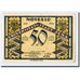 Banconote, Germania, Jena Stadt, 50 Pfennig, paysage, 1921, 1921-05-01, SPL