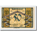 Billet, Allemagne, Jena Stadt, 50 Pfennig, paysage 1, 1921, 1921-05-01, SPL