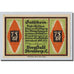 Banknote, Germany, Blomberg, 75 Pfennig, personnage, 1921, UNC(63), Mehl:120.1