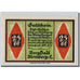 Banknote, Germany, Blomberg, 25 Pfennig, personnage, 1921, UNC(63), Mehl:120.1
