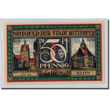 Banknote, Germany, Bitterfeld Stadt, 50 Pfennig, personnage 2, 1921, UNC(63)