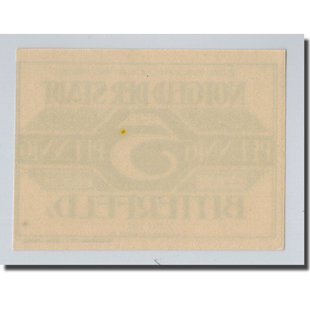 Banknote, Germany, Bitterfeld Stadt, 5 Pfennig, graphique, 1921, UNC(63)