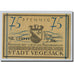 Banconote, Germania, Vegesack, 75 Pfennig, bateau, 1921, 1921-12-01, SPL
