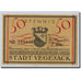 Biljet, Duitsland, Vegesack, 50 Pfennig, Eglise, 1921, 1921-12-01, SPL