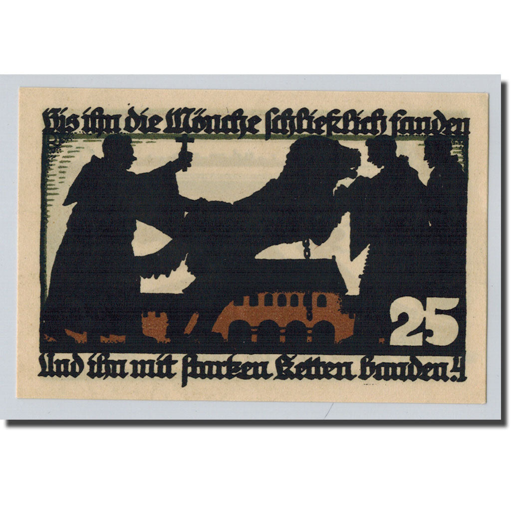 Billete, Alemania, Vechta, 25 Pfennig, personnage, 1922, 1922-03-15, SC