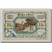 Banknote, Germany, Scheebel, 25 Pfennig, Agriculture et Industrie, 1921