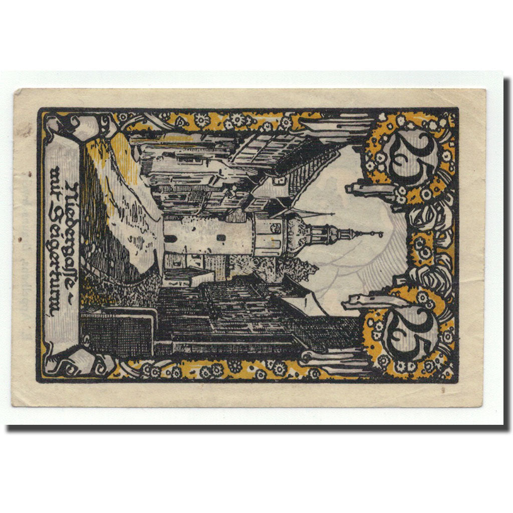 Banconote, Germania, Stolberg, 25 Pfennig, ruelle, O.D, SPL, Mehl:1273.1