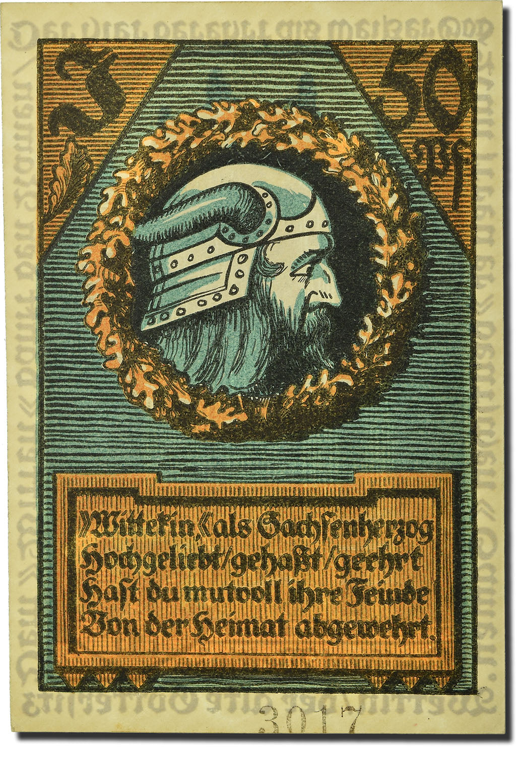 Banconote, Germania, Stützerbach, 50 Pfennig, paysage, 1921, SPL, Mehl:1287.3