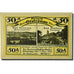 Banconote, Germania, Stolzenau a.d Weser, 50 Pfennig, paysage, 1921, 1921-04-30