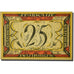 Banknote, Germany, Twistringen, 25 Pfennig, personnage, 1921, 1921-09-01