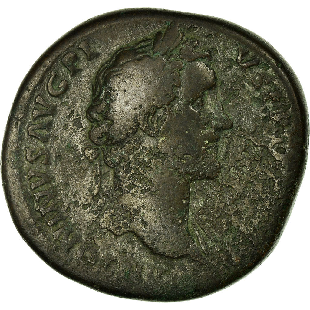 Coin, Antoninus Pius, Sestertius, Rome, VF(20-25), Bronze, RIC:904