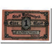 Banconote, Germania, Wattenscheid, 1 Mark, personnage, 1921, SPL, Mehl:1385