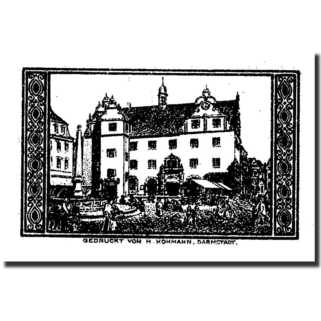 Banconote, Germania, Darmstadt, 10 Pfennig, place, 1920, 1920-12-15, SPL