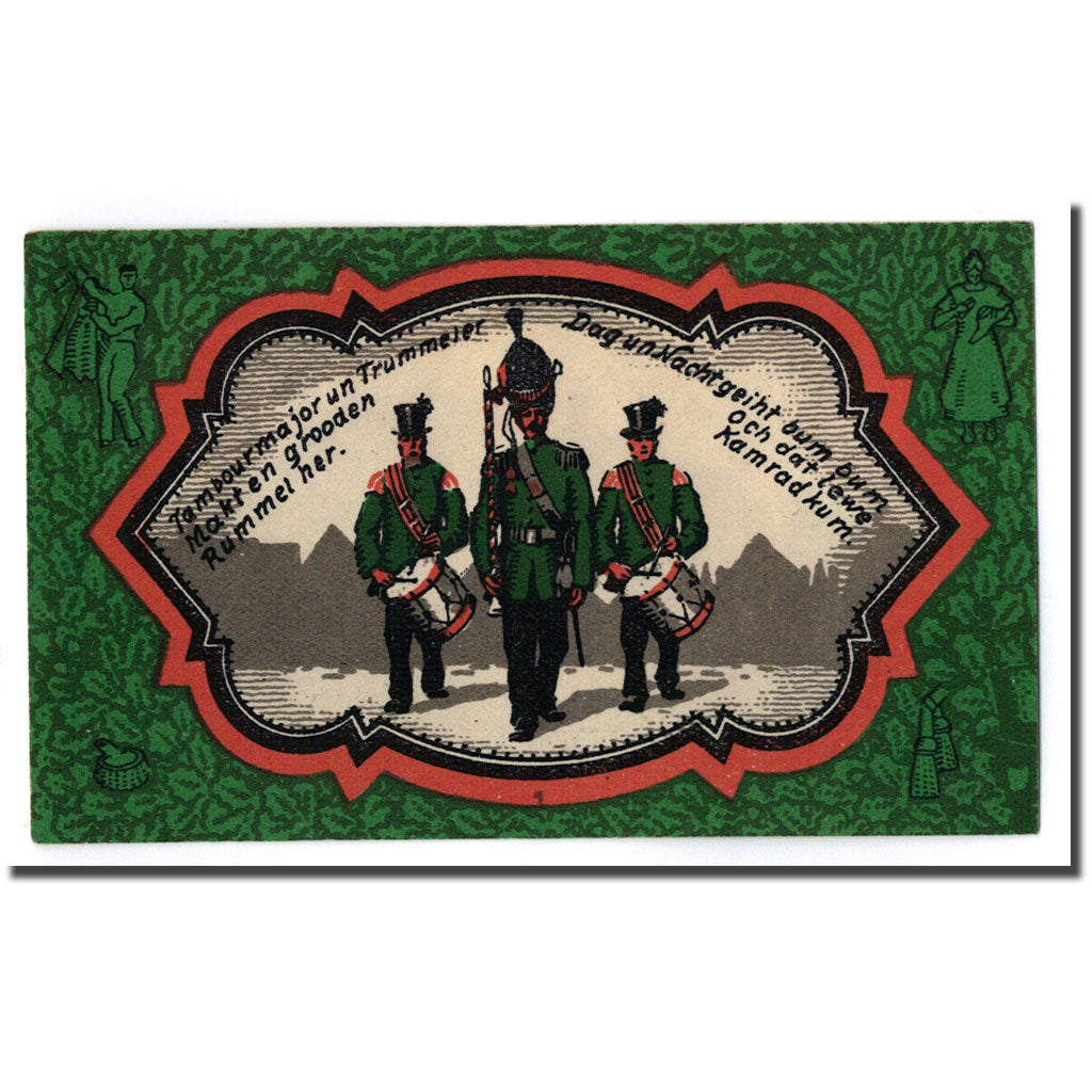 Banconote, Germania, Wildeshausen, 50 Pfennig, personnage, 1921, 1921-12-01