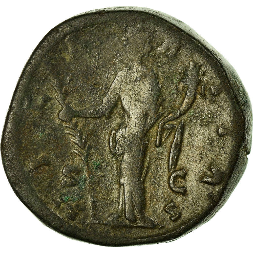 Coin, Faustina II, Dupondius, Rome, VF(30-35), Bronze, RIC:1643